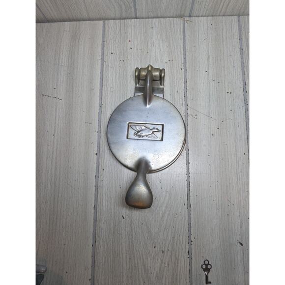 Vintage SEARS Aluminum Hamburger Tortilla Press Marked DUCK Design - Picture 1 of 7